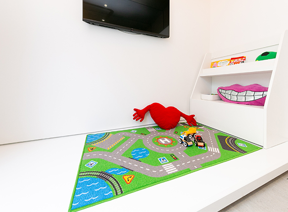 キッズスペースあり